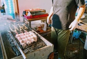 田尻漁港のうなぎの蒲焼き