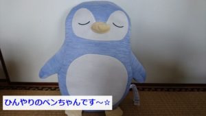 ニトリ・ひんやり抱きまくらのペンギン