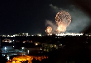 泉州夏祭りの花火