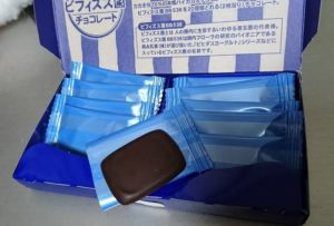 「ビフィズス菌チョコレート」